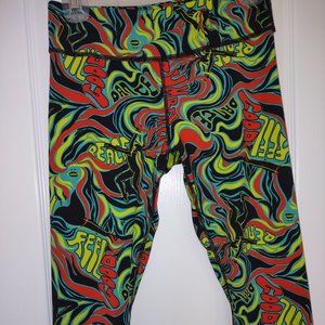 Zumba capri Feel Good. Size Marvelous. EUC